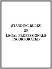 LPI Standing Rules - Legal Professionals, Inc. - LPI : Legal ...